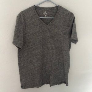 J. Crew 100% Ringspun Cotton V-neck Tee